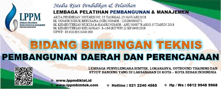 pembangunan daerah bimtek